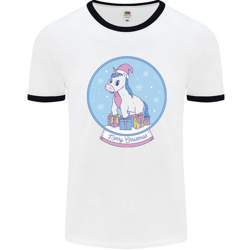 Christmas unicorn snow - snow, globe