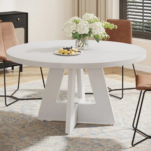 Round dining table - dining,