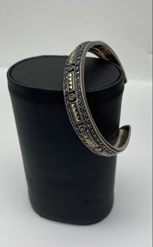 Sterling silver 925 marcasite - silver,