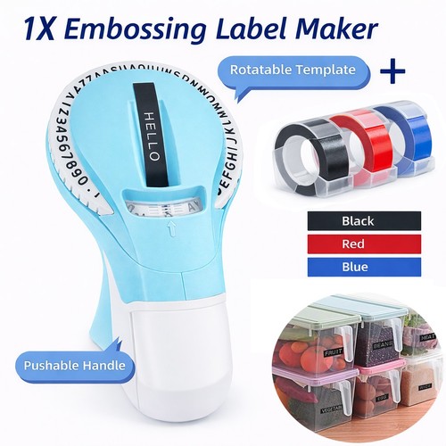 Dymo omega embossing label - embossing,