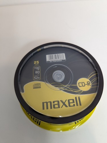 Maxell blank discs - cd-r,