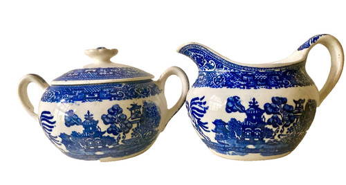 1930s homer laughlin - homer, blue