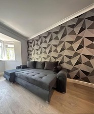 HOMCOM Corner Sofa Bed with