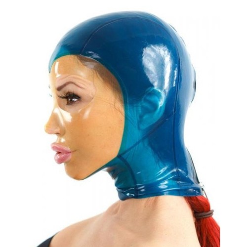 Latex hood women rubber - hood,
