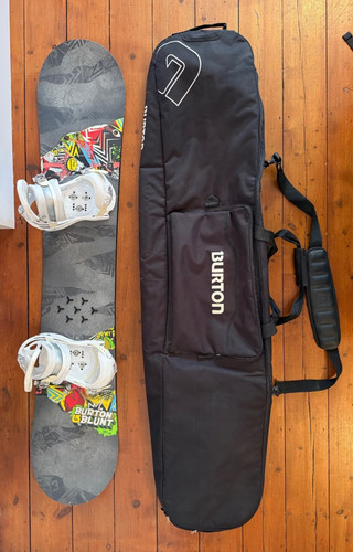 Burton blunt 151cm snowboard - burton,