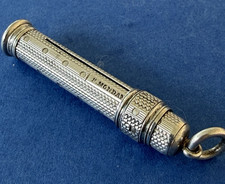 Antique sterling silver pencil