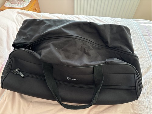 Lovely black large holdall - black,