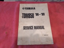 Yamaha TDM850 factory workshop