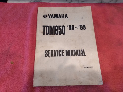 Yamaha tdm850 factory workshop - yamaha,