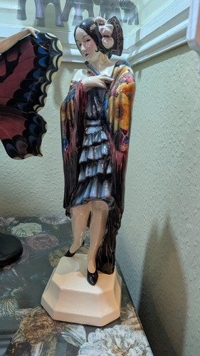 Goldscheider ceramic figure - goldscheider,