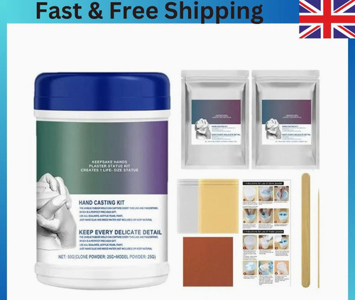 Couples hand casting - 3d, kit