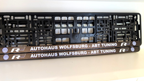 Car number plate - 2x,
