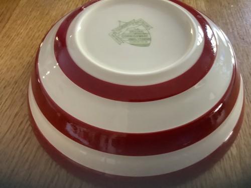Cornishware cornish red - red, cereal