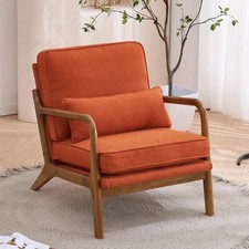 Mid century orange lounge - century,