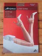 Aristoc Ultra Shine 10 Denier Nylon Stockings - M/L Illusion