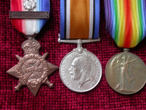 Medals ww1 1914 - 'mons', star