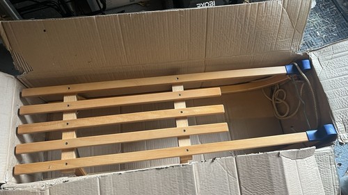 Wooden sledge 100 box - wooden,