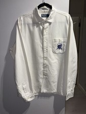 Vintage 1990 Polo Ralph Lauren Athletic Oxford XL Mallet Man Logo Sporting Club