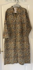 Brand New Ladies Indian Printed Kurti By Fabindia With Tags Size Medium
