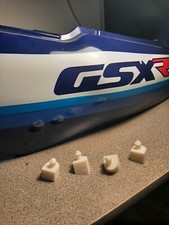 Suzuki Air/Oil 750 GSXR and 1100 GSXR Fairing Side Nipples