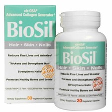 BIOSIL Natural Factors BIOSIL Advanced Collagen Generator  30 Veg capsules