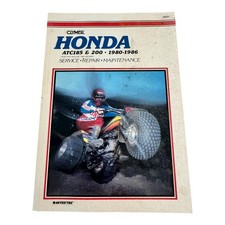 Honda ATC 185 & 200 1980-1986 Service Repair Manual Clymer Shop Book