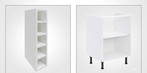 White flat pack - white,