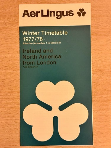 Vintage aer lingus winter - aer,