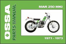 OSSA Parts Manual MAR Trials