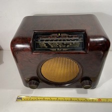 Beautiful Vintage Bush DAC 90A Bakelite Radio. Valve,Untested or not working 