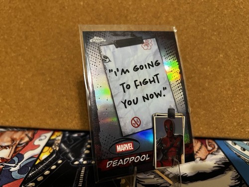 Topps chrome marvel - marvel, deadpool