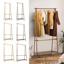 Wooden Folding Clothes Rail