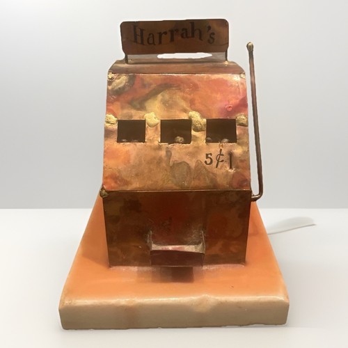 Vintage art harrahs copper - vintage,