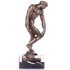 Sculpture bronze  of a male