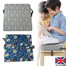 Toddler Booster Seat with Straps for Baby Kid Chair Increasing Cushion Portable