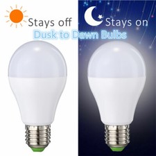Dusk Dawn Bulb 7W LED Bulb Light Sensor Auto On/Off Es E27 Energy Saving
