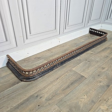 Antique Cast Fire Fender -