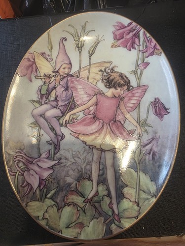 Royal worcester flower - flower, fairies