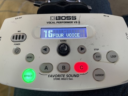 Boss vocal performer - vocal,