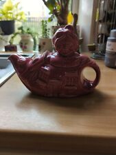 Lingard Mother Hubbard Teapot Very Rare Red