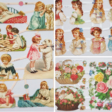 Vintage Style Die Cut Paper