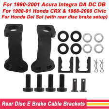 Rear Disc E Brake Cable Mount Bracket For Honda CRX Civic Del Sol Acura Integra