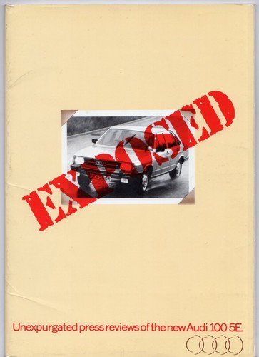 Audi 100 press reviews - 100, gl-5e