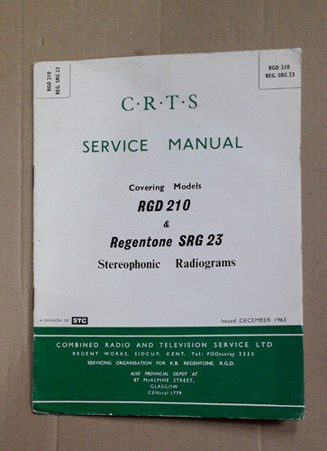 Rgd 210 regentone srg23 - 210,