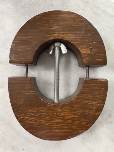 Vintage wooden hat sizer - hat,
