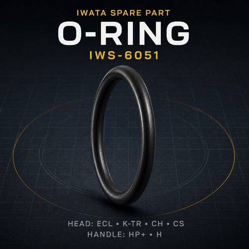 Iwata ring i6051 - head, handle