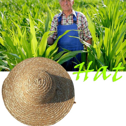 Straw hat handmade - hat,