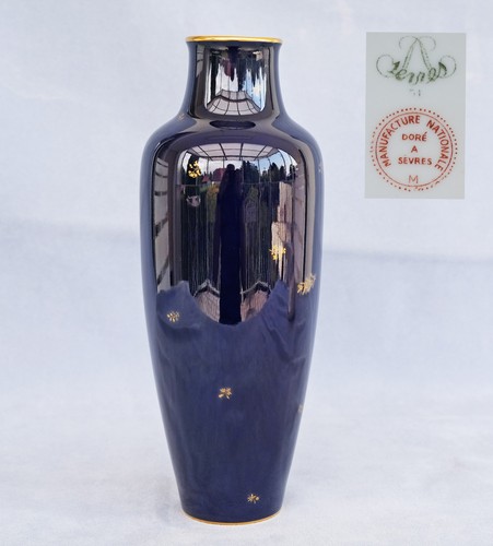 Sevres tapered porcelain - -,