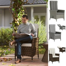 Rattan Garden Recliner Chair