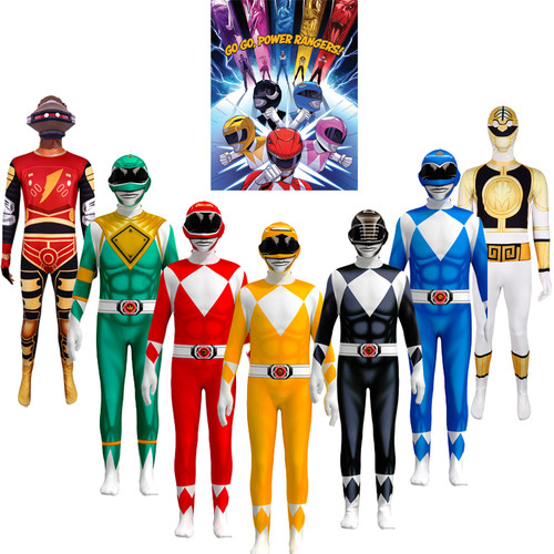 Power rangers cosplay costume - power,